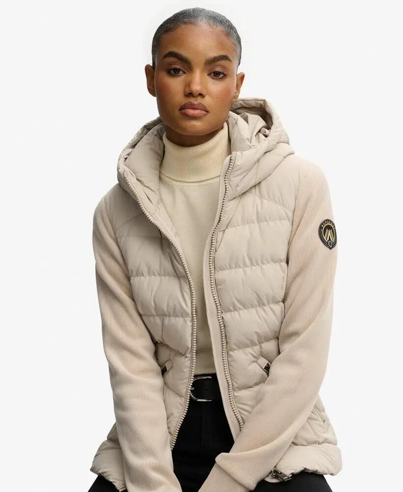 superdry Hooded Fuji Storm Jacket – Chaqueta Acolchada Mujer, Corte Relaxed 2/7