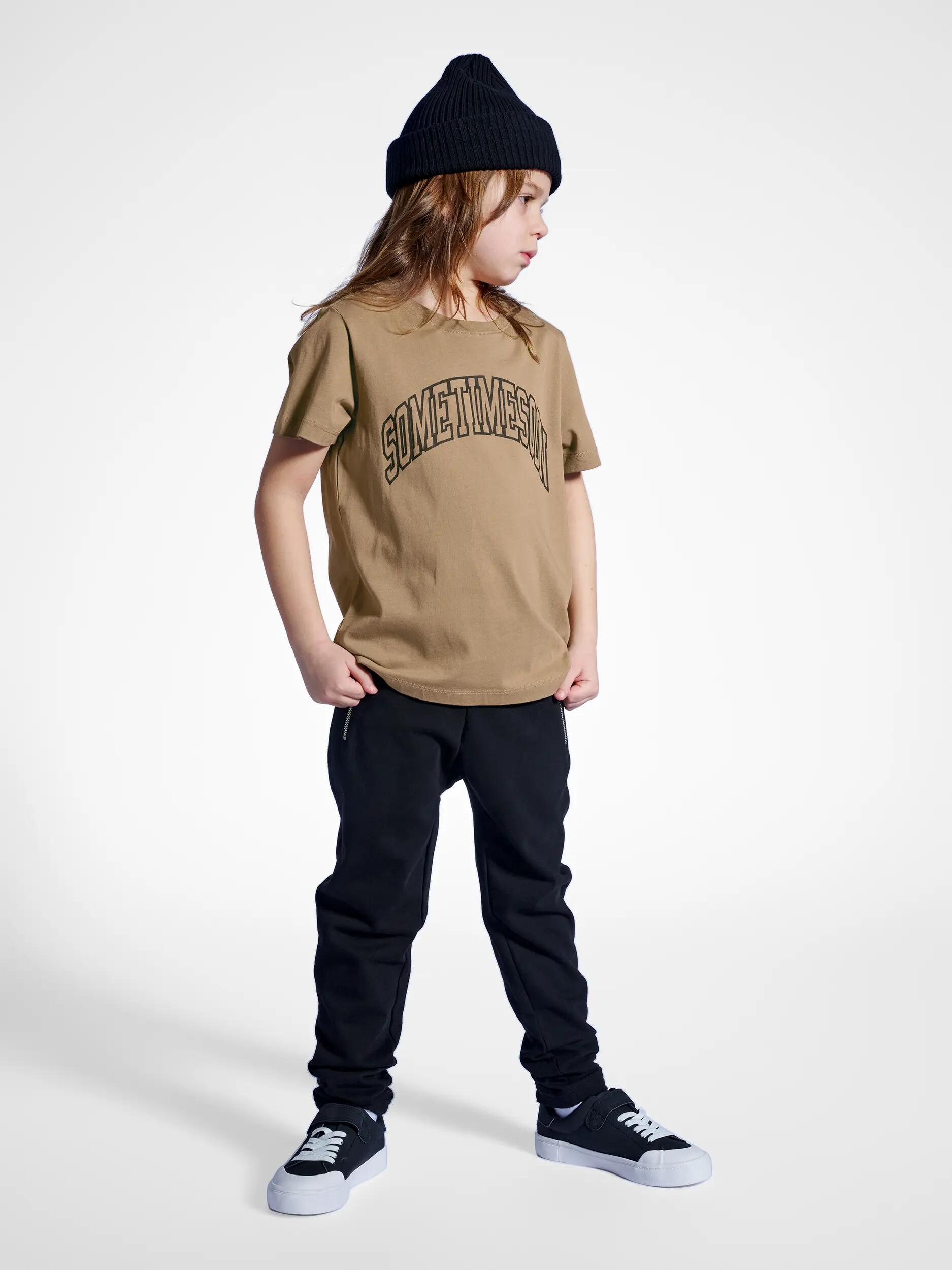 hummel stmOCEAN T-SHIRT S/S bimbi Unisex in cotone biologico 3/6