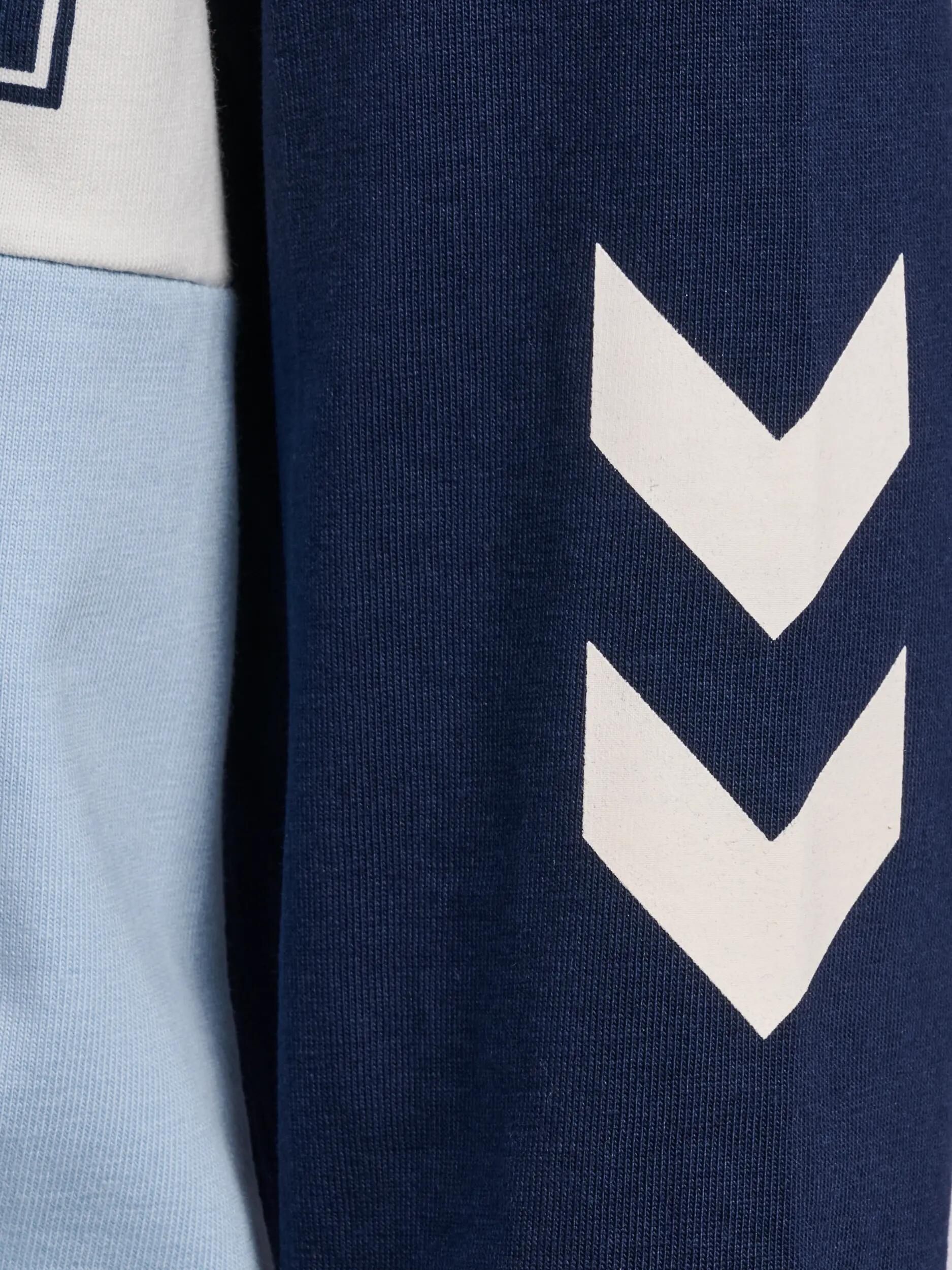 hummel Polo hmlROBIN JERSEY POLO L/S in cotone biologico 4/7