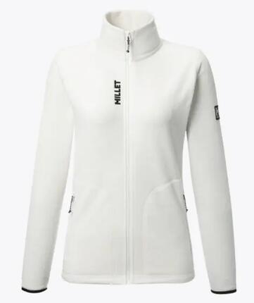 Veste Polaire Randonnée Femme Millet "SENECA POLAR JKT W" XL Blanc