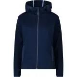 cmp Casaco Mulher Fix Hood em polar - 100% poliéster, Azul M926 4/4