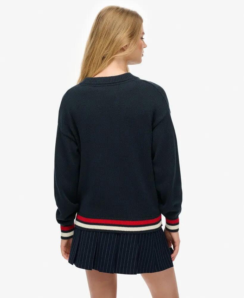 superdry Cardigan Slouchy de Malha em Algodão Orgânico 5/6