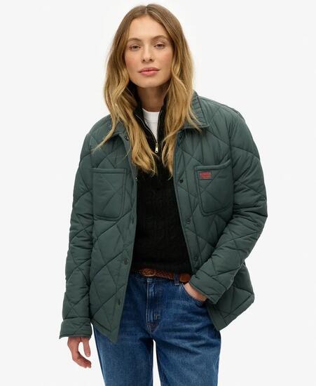 superdry Chaqueta acolchada Quilted Chore Liner — ligera, reciclada