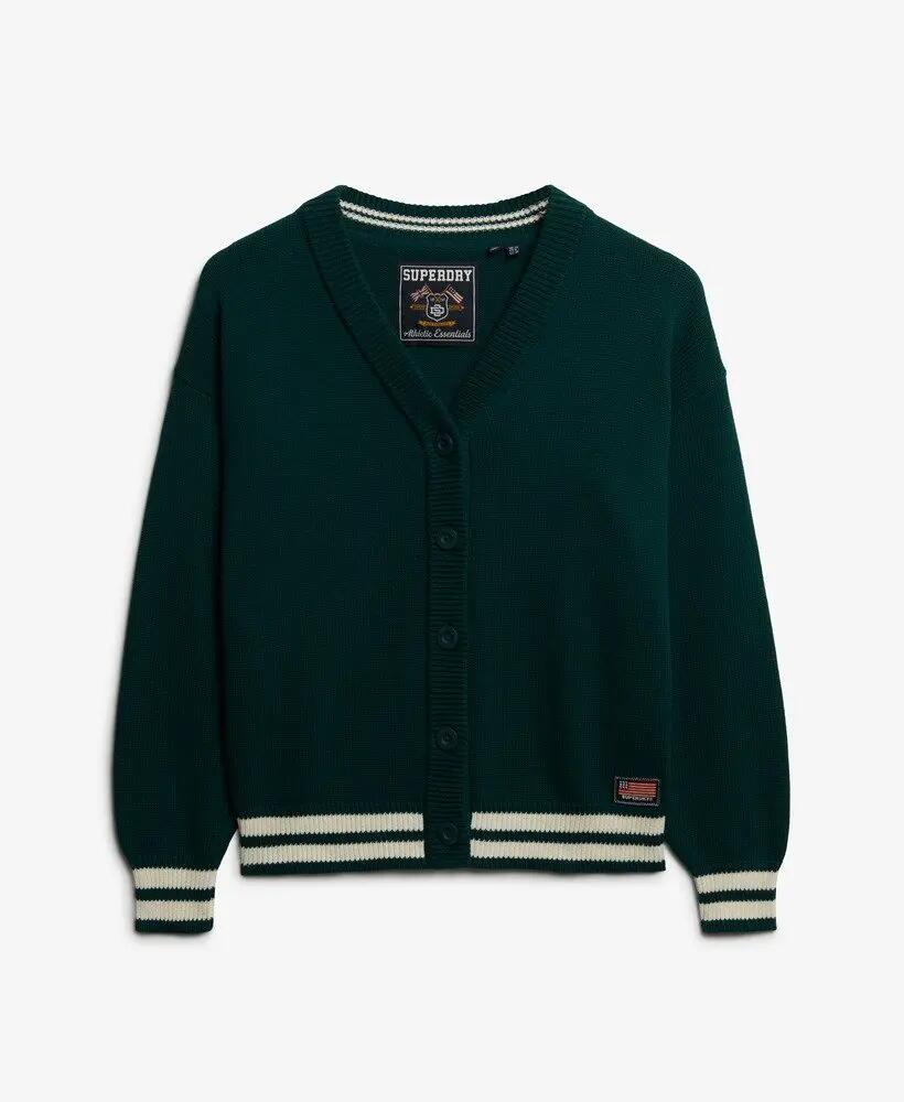 superdry Cardigan tricot oversize en coton bio 6/6