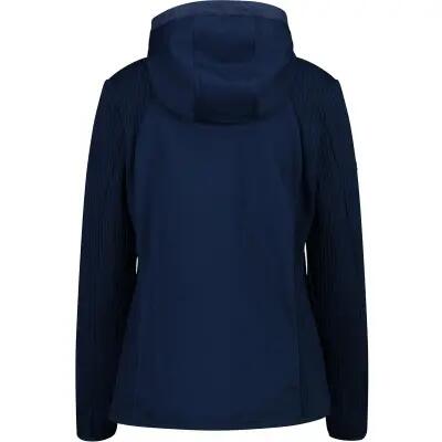 cmp Casaco Mulher Fix Hood em polar - 100% poliéster, Azul M926 3/4