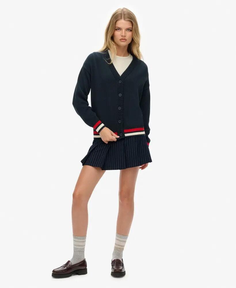 superdry Cardigan Slouchy de Malha em Algodão Orgânico 3/6