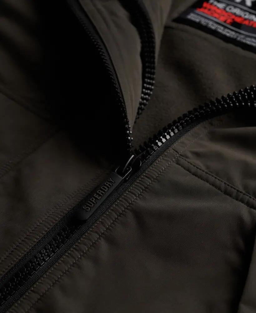 superdry Kurtka Windcheater Arctic z kapturem z mikrofibry - Vintage Black 7/7