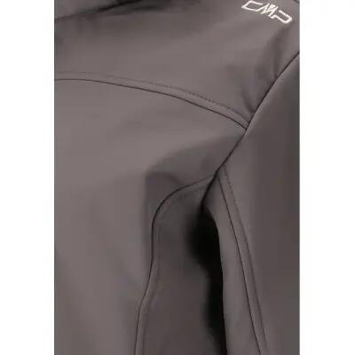 cmp Casaco Softshell Mulher com Capuz e Fecho 3/4