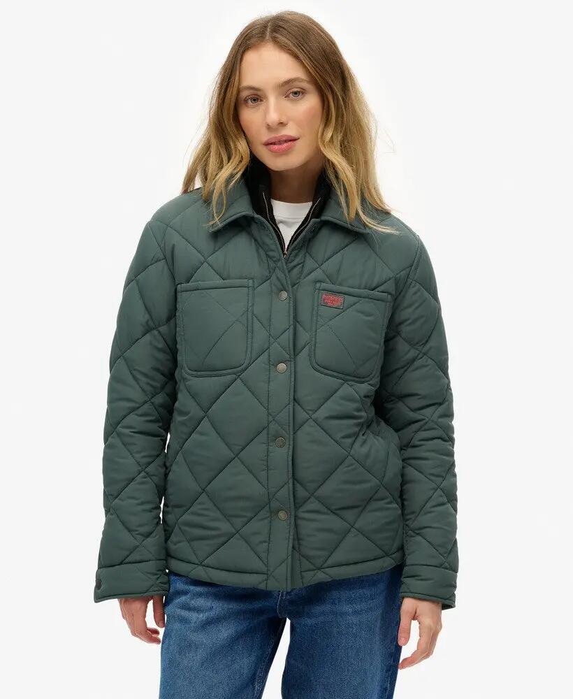 superdry Chaqueta acolchada Quilted Chore Liner — ligera, reciclada 5/7