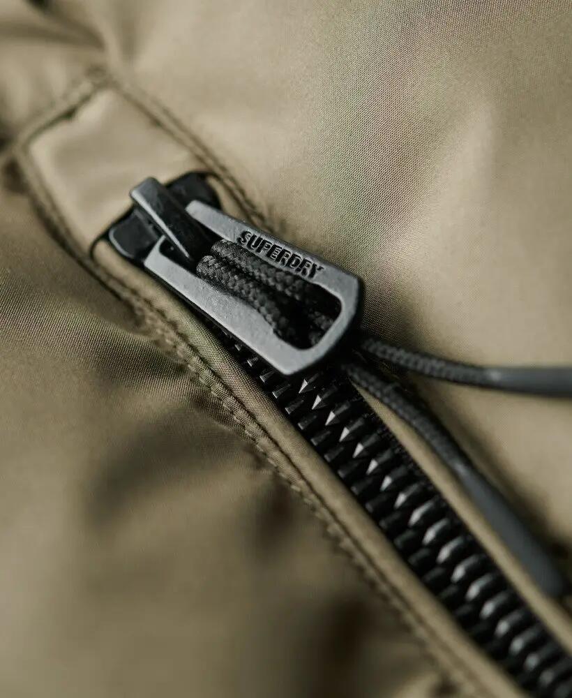 superdry Bomber acolchado con capucha en poliéster reciclado para mujer 6/6