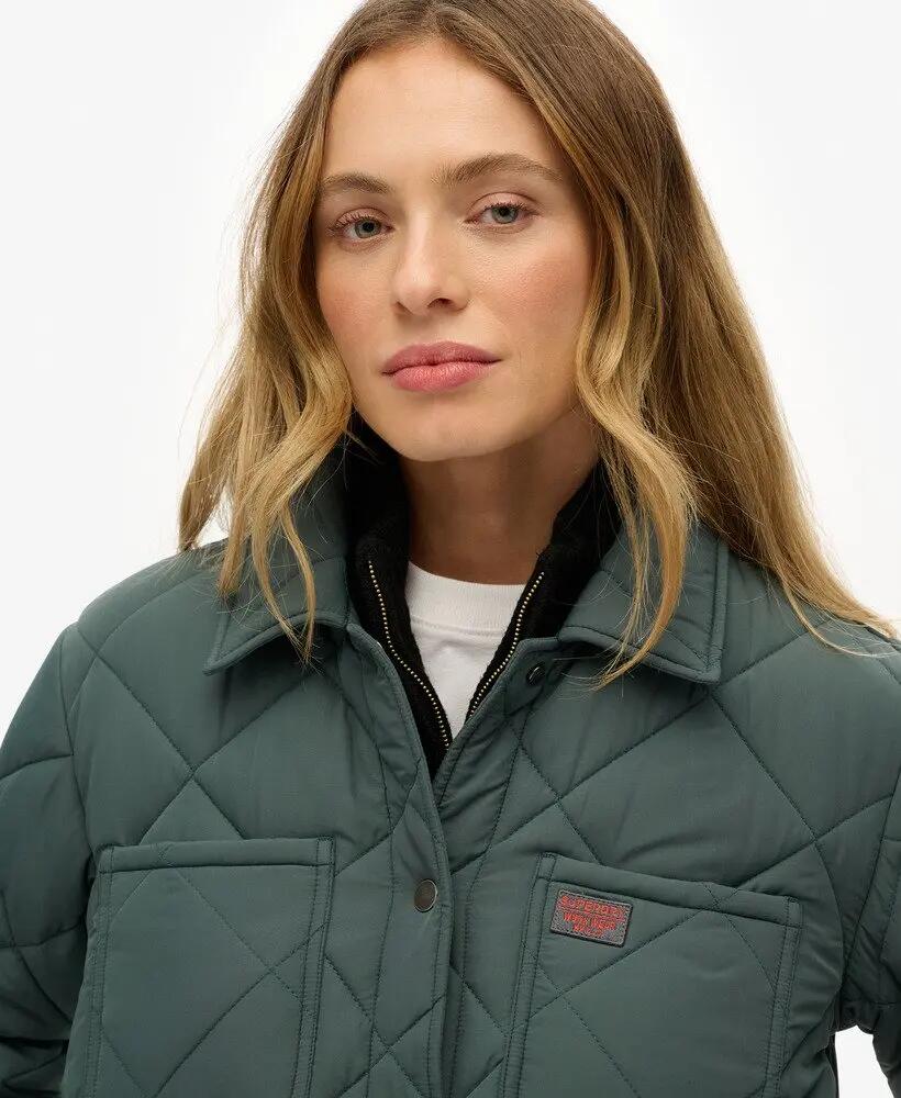 superdry Chaqueta acolchada Quilted Chore Liner — ligera, reciclada 4/7