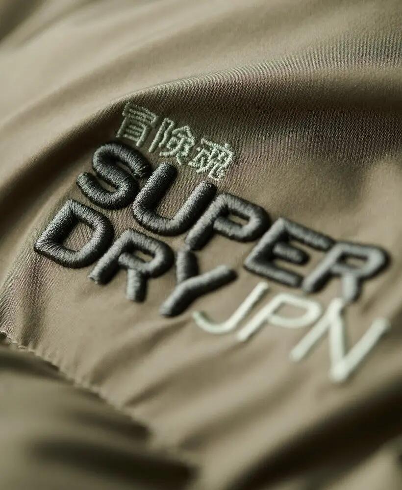 superdry Bomber acolchado con capucha en poliéster reciclado para mujer 5/6