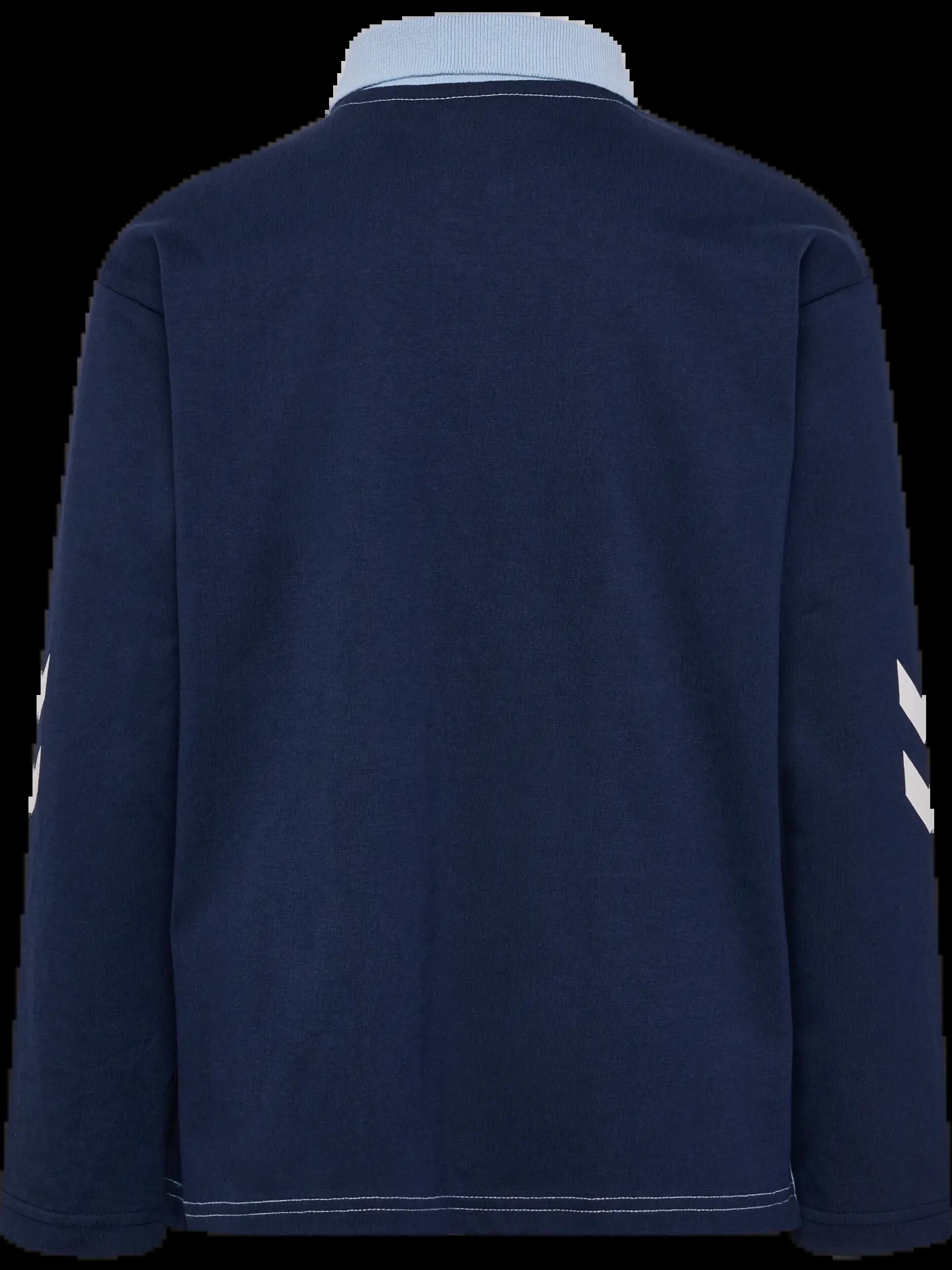 hummel Polo hmlROBIN JERSEY POLO L/S in cotone biologico 2/7