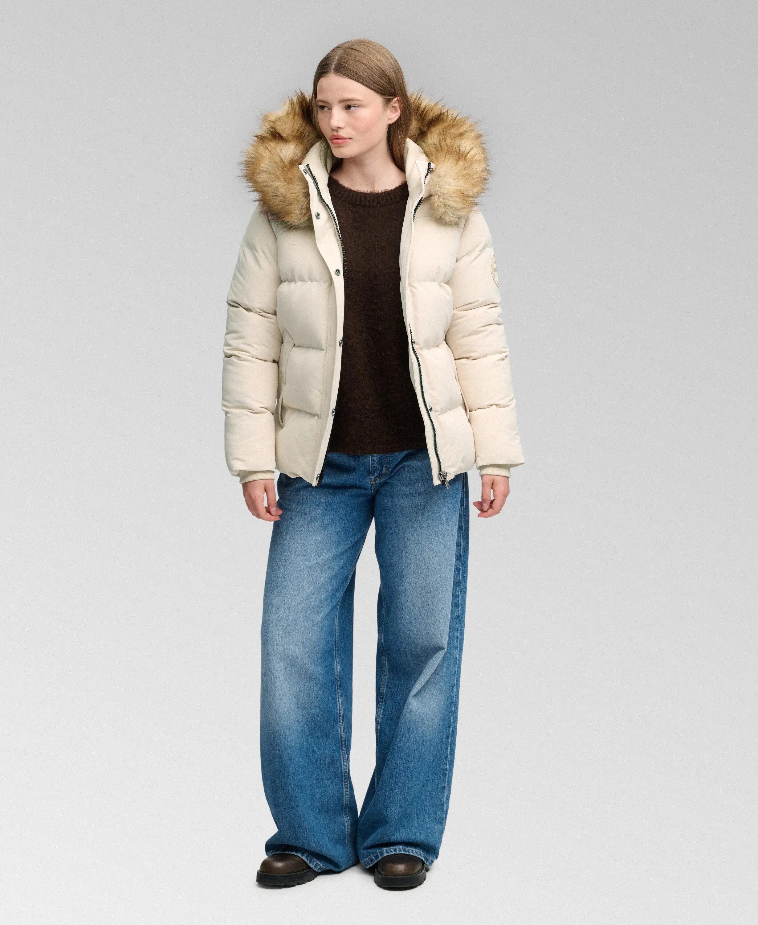 superdry Casaco Everest Classic Puffer corte relaxed 3/6
