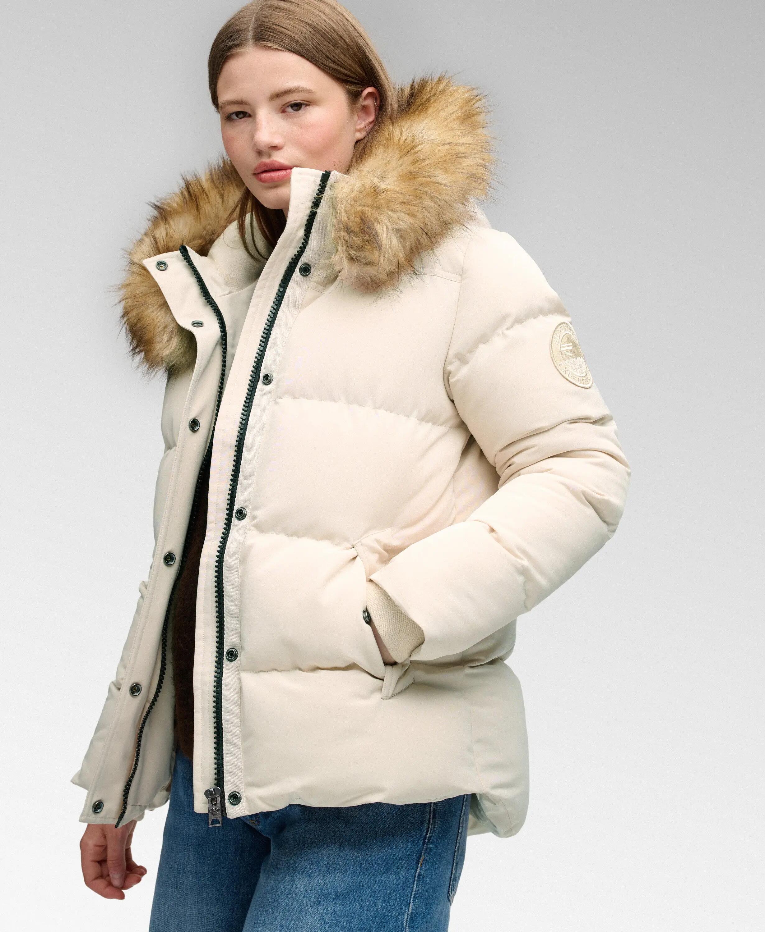 superdry Casaco Everest Classic Puffer corte relaxed 2/6