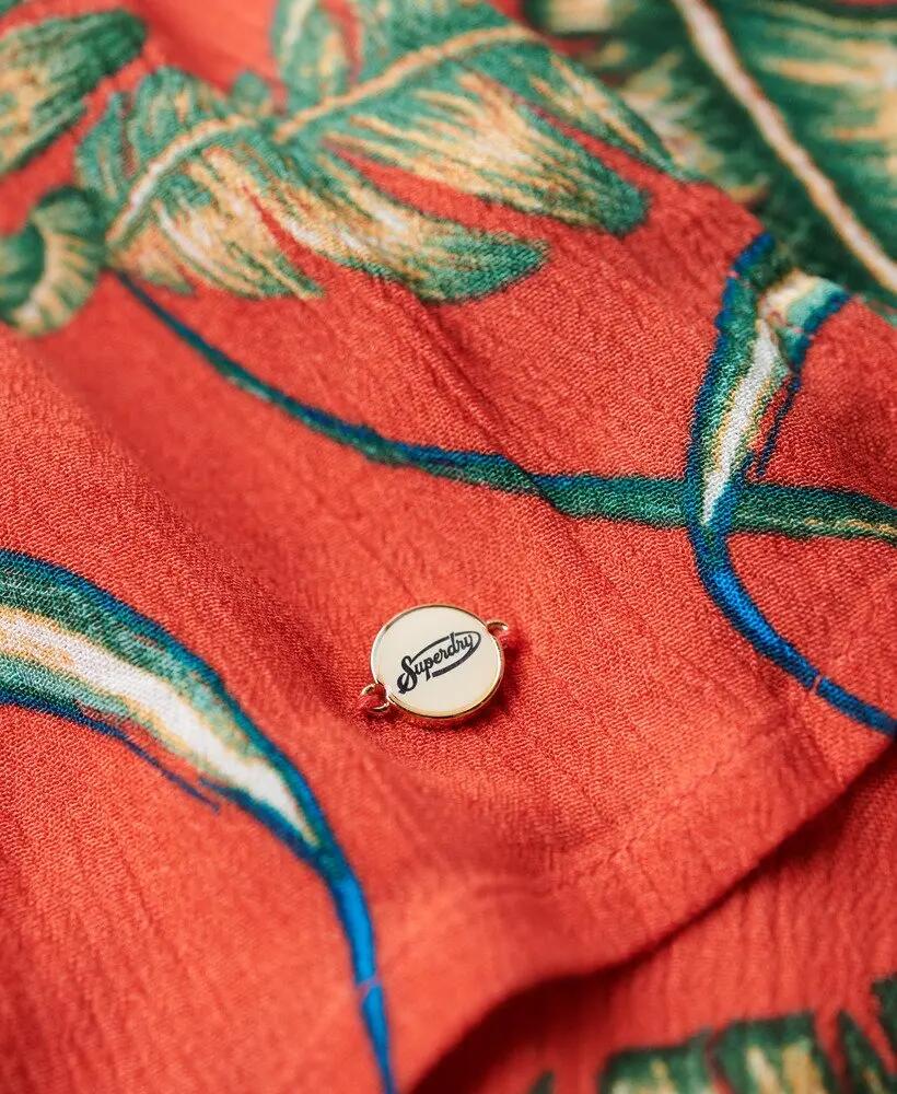 superdry Smocked Midi Beach Dress – vestido midi de praia em LENZING™ ECOVERO™ 5/7