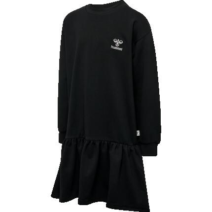 hummel robe hmlSOLO DRESS en coton biologique et polyester recyclé – BLACK