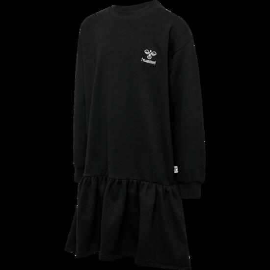hummel robe hmlSOLO DRESS en coton biologique et polyester recyclé – BLACK