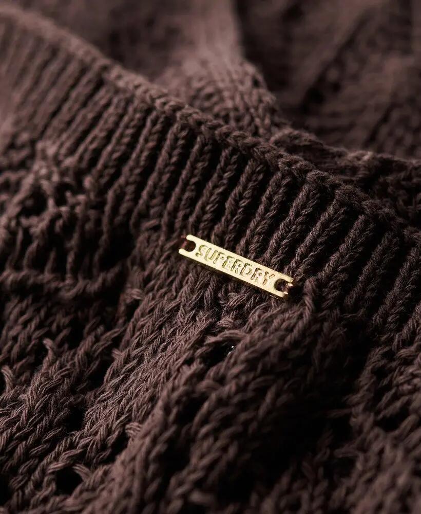 superdry Vestito corto Crochet Cami in cotone e poliestere 6/7
