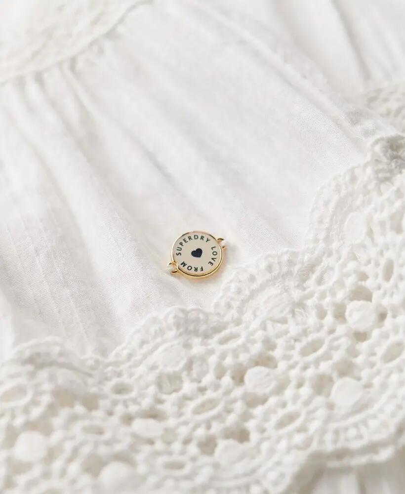 superdry Gonna Mini Ibiza in Pizzo – 100% Cotone, stile vintage 7/7