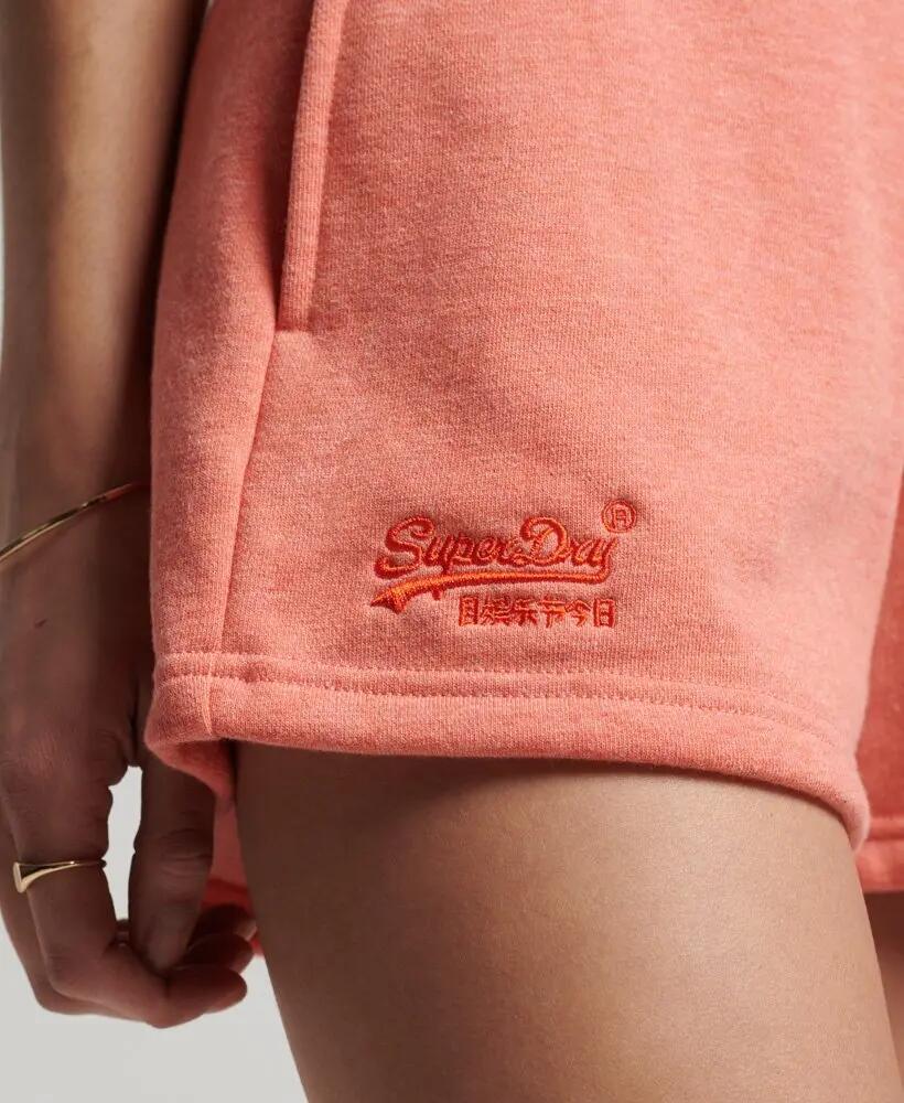 superdry Calções em jersey com logo vintage em algodão orgânico 4/4