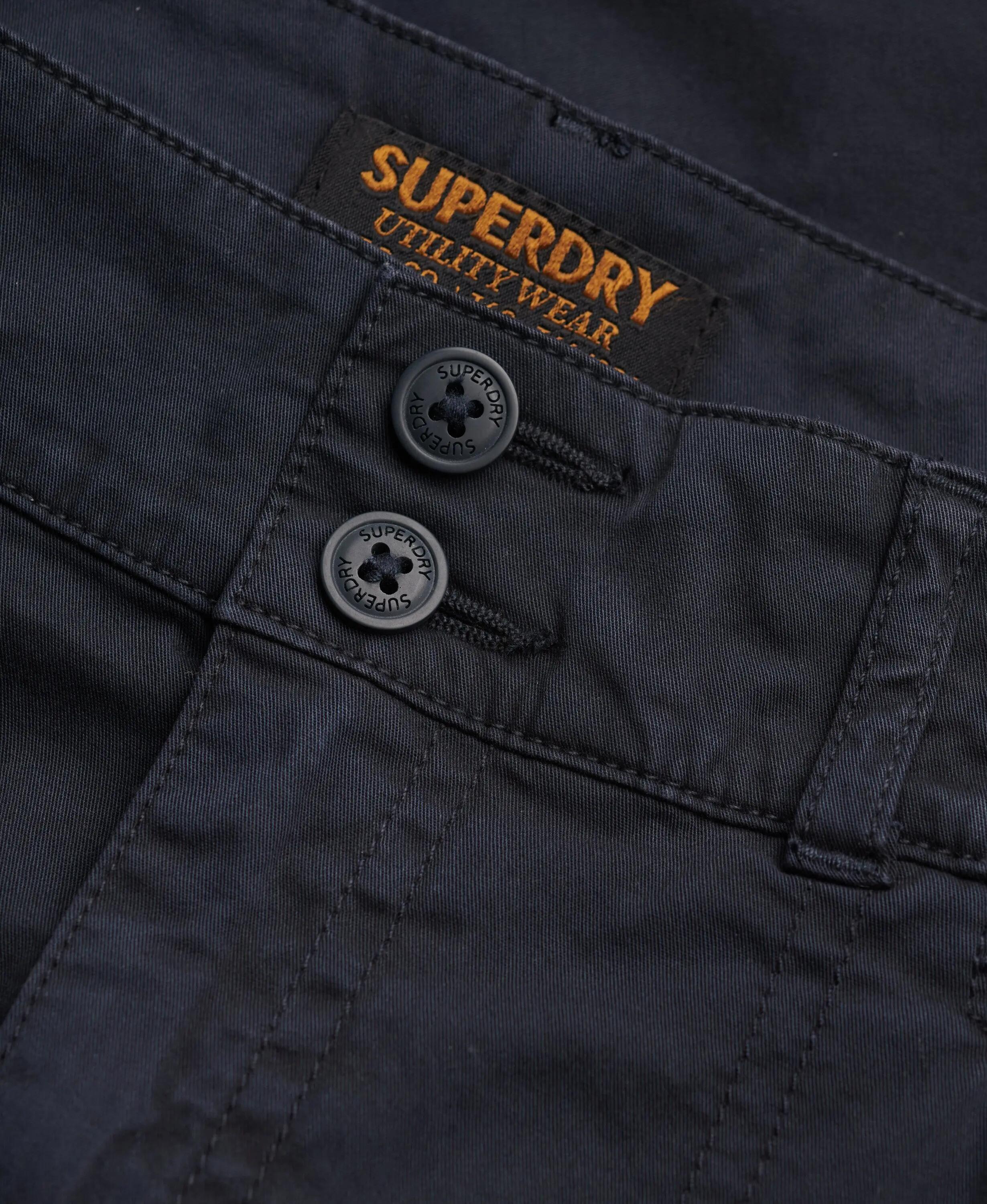 superdry Mini-saia Cargo em algodão elástico — Eclipse Navy 7/7