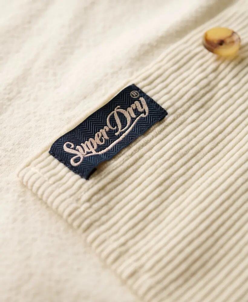 superdry Overshirt in velluto a coste Chunky Cord Birch 6/7