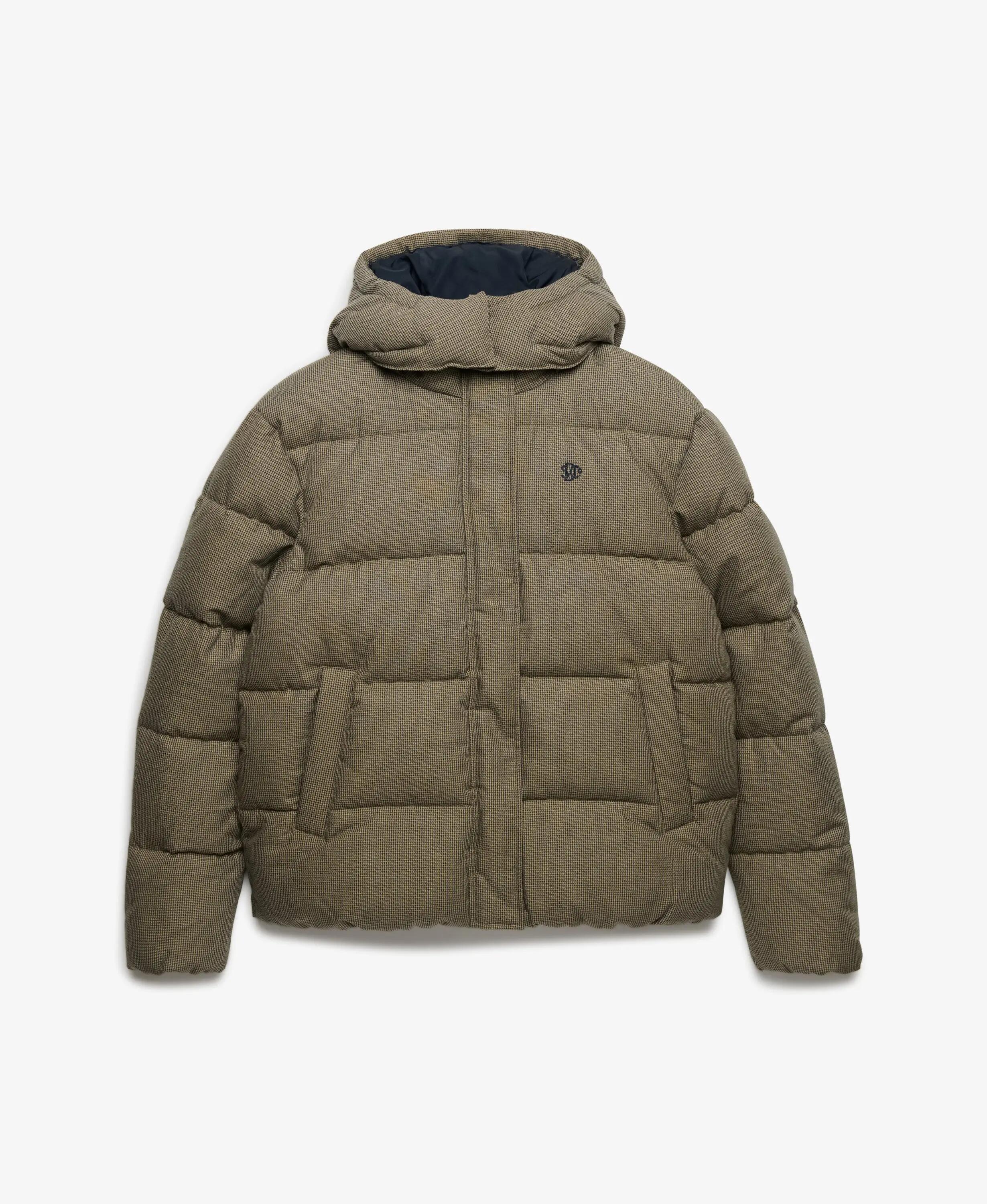 superdry Giacca imbottita Premium con cappuccio e motivo check 7/7