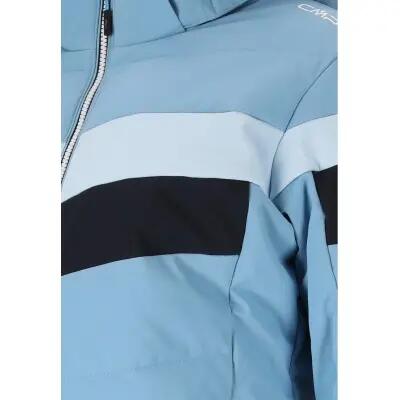 cmp Casaco Mulher Fix Hood 100% poliéster L615 Niagara 3/4