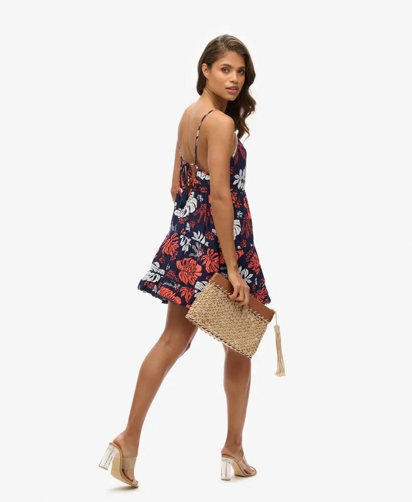 superdry Robe mini Beach Cami en dentelle - Coupe décontractée 5/5