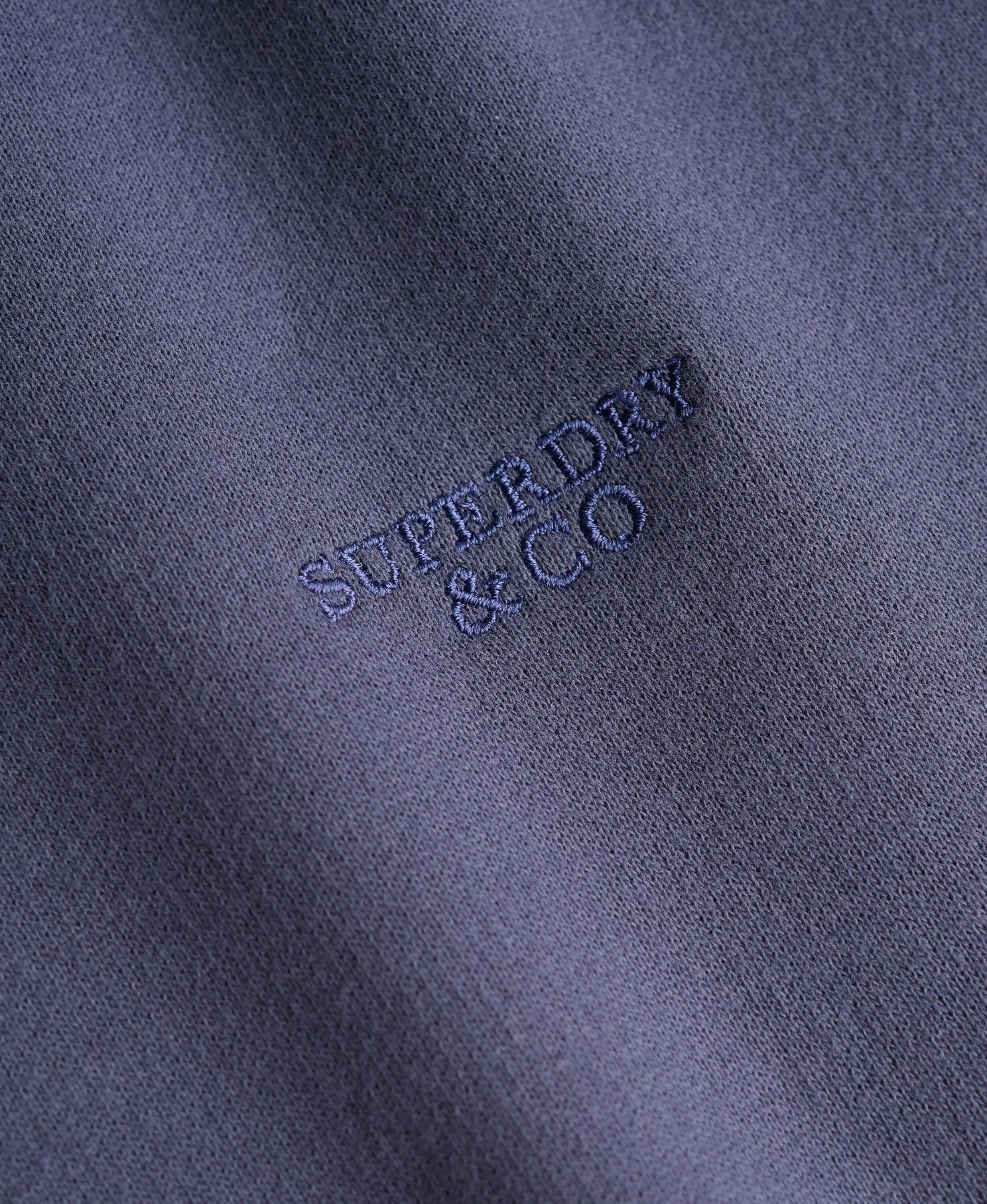 superdry Felpa Essential Stacked Logo Crew – vestibilità relaxed – SOFT NAVY 6/7