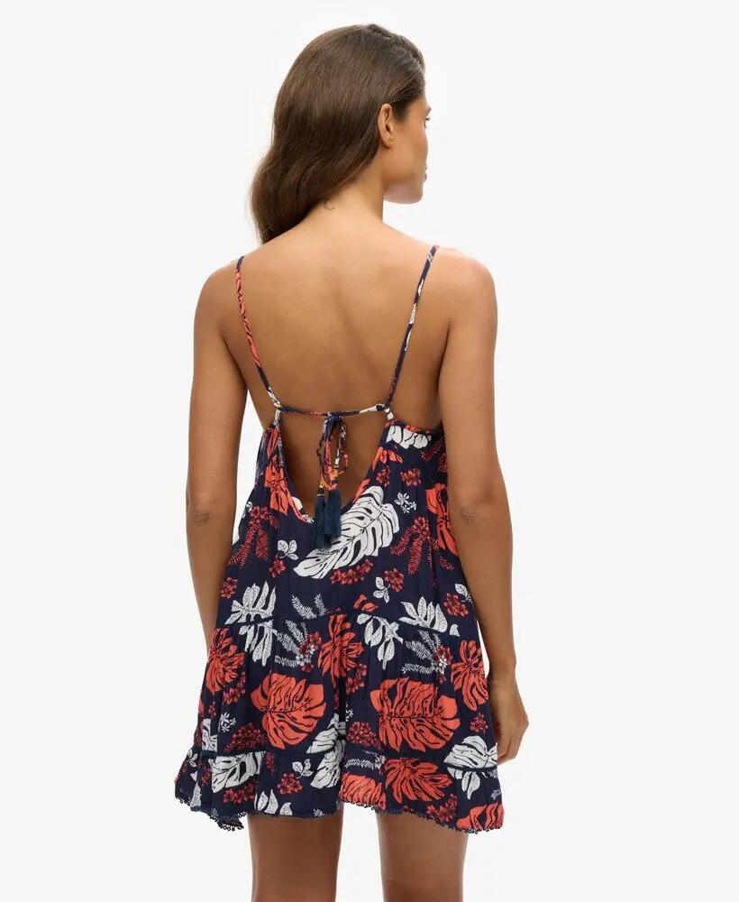 superdry Robe mini Beach Cami en dentelle - Coupe décontractée 4/5
