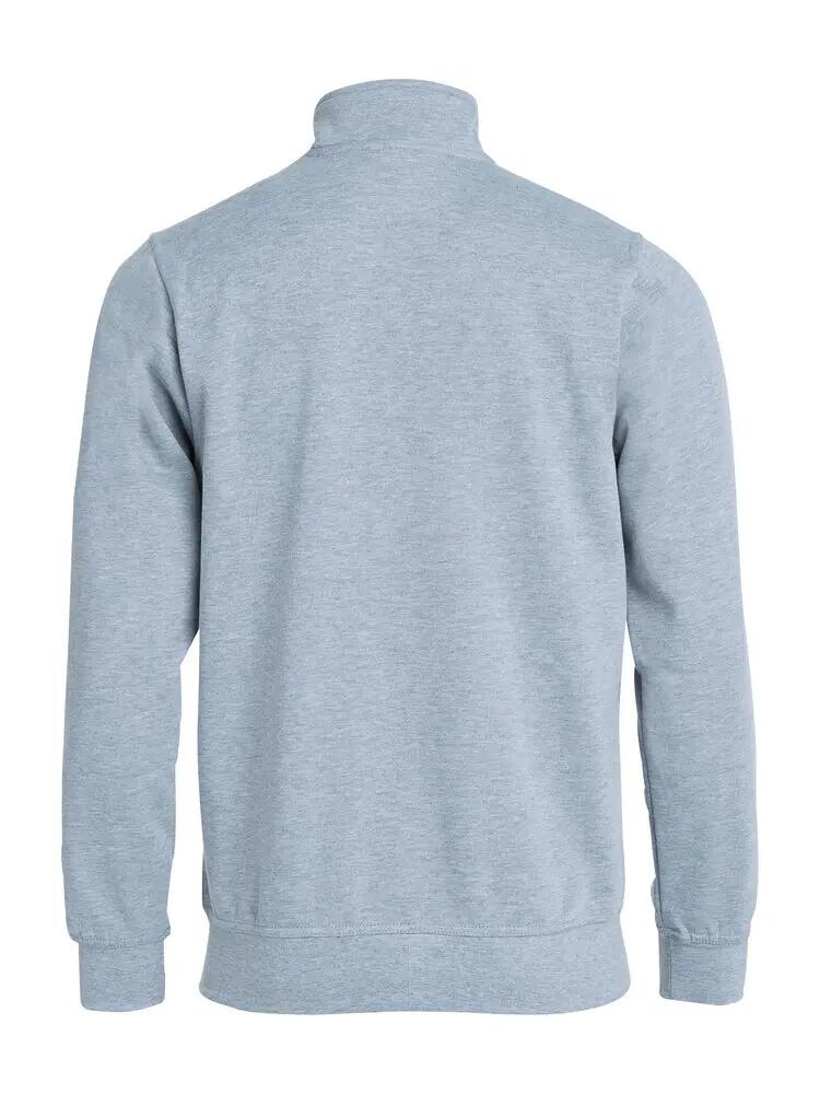 clique Basic Cardigan Junior en molleton gris chiné 2/4