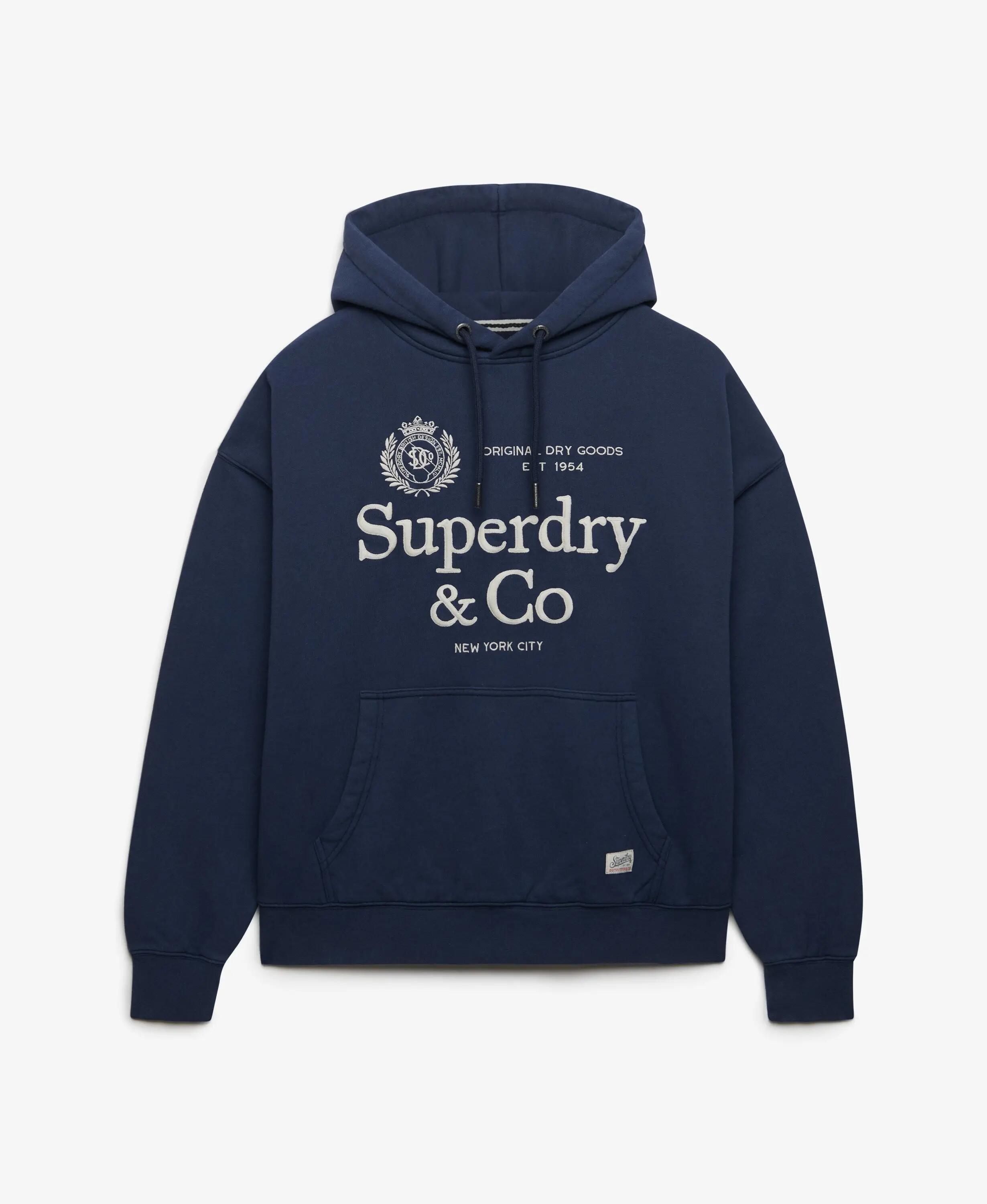 superdry Bluza Luxe Casual haftowana fason relaxed 7/7