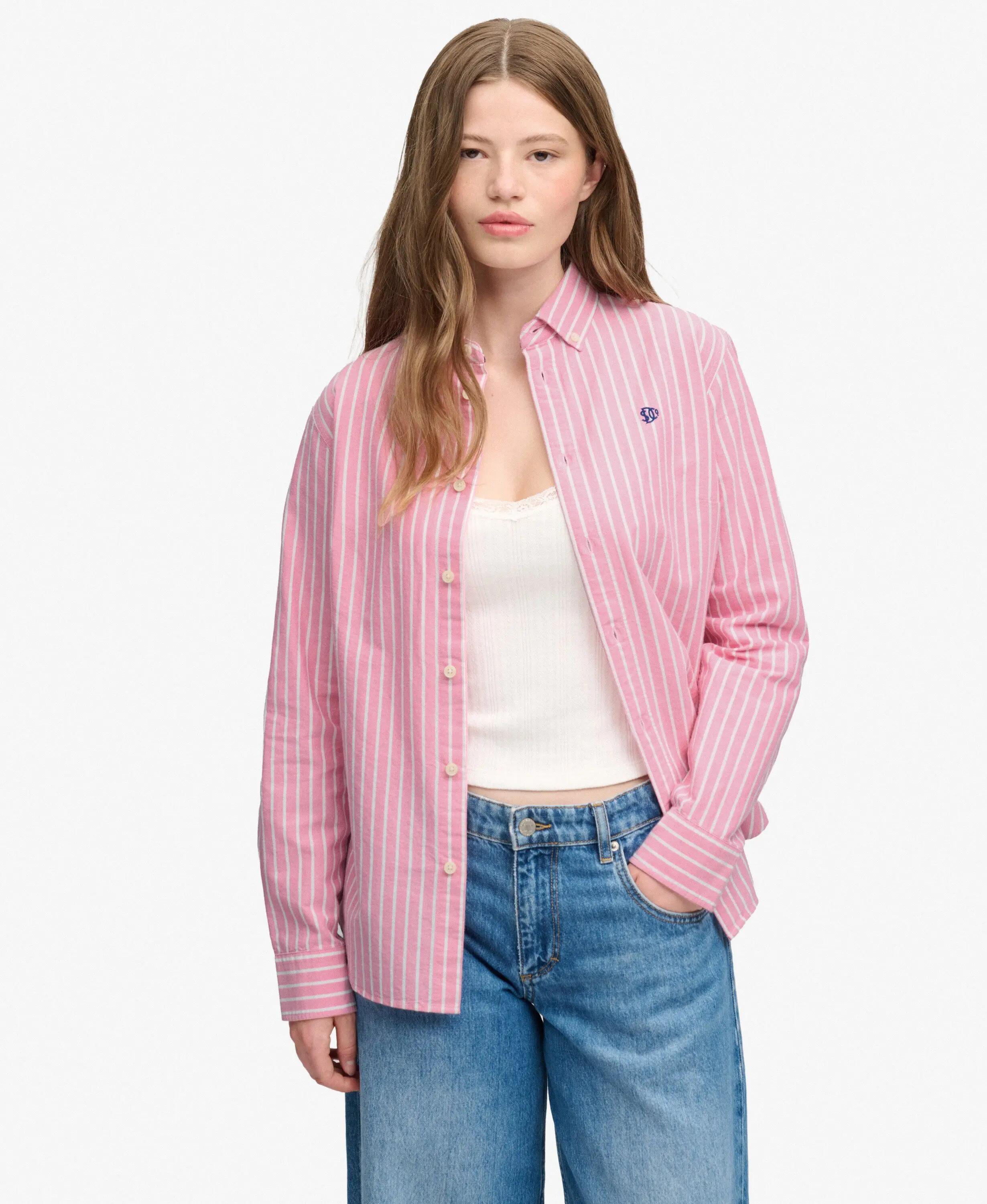 superdry Camisa Slim Oxford Manga Larga - Corte Slim 3/5