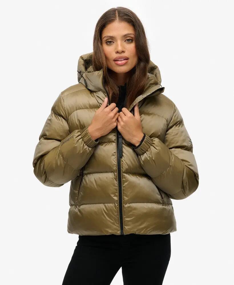 superdry Giacca imbottita Hooded Luxe Sports - Idrorepellente 6/7