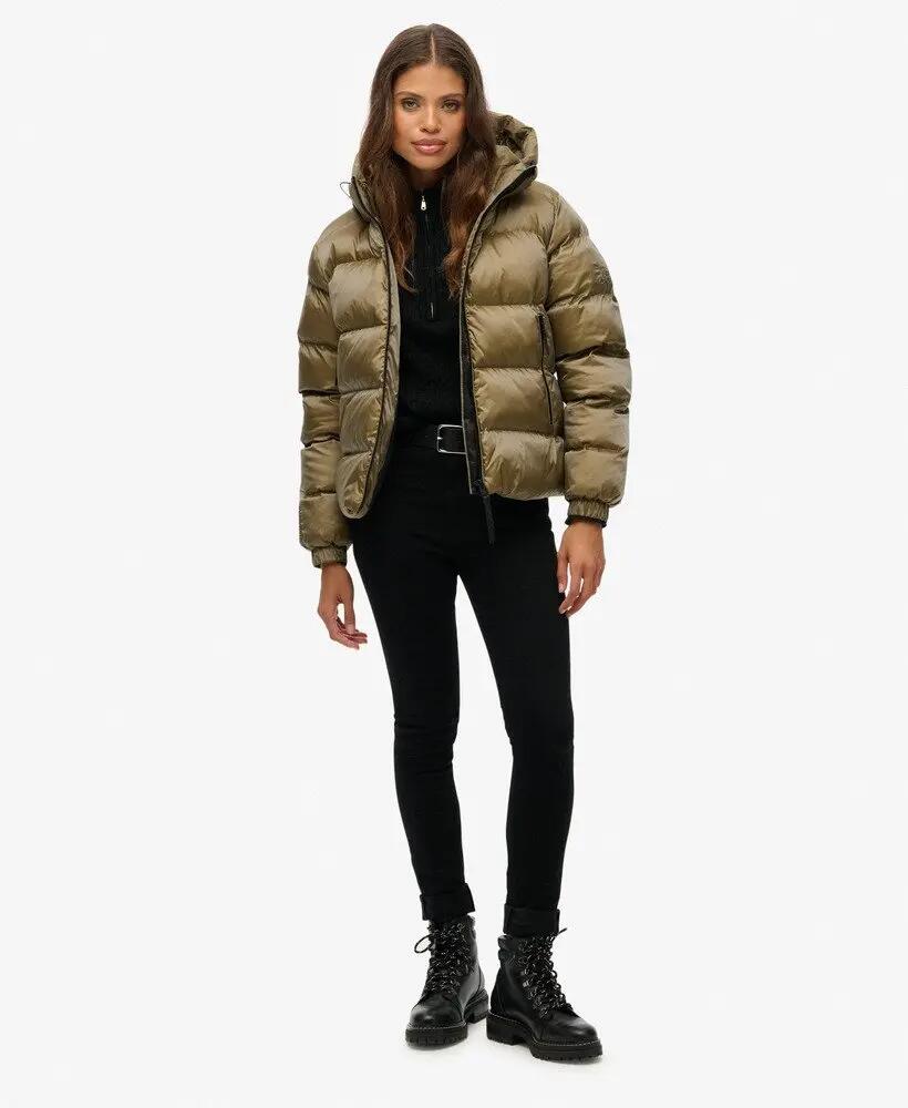 superdry Giacca imbottita Hooded Luxe Sports - Idrorepellente 3/7