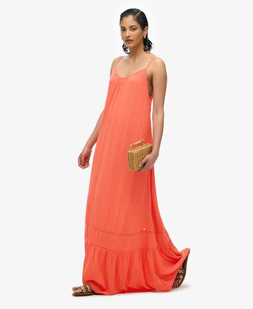 superdry Sukienka Cami Maxi z koronką 4/5