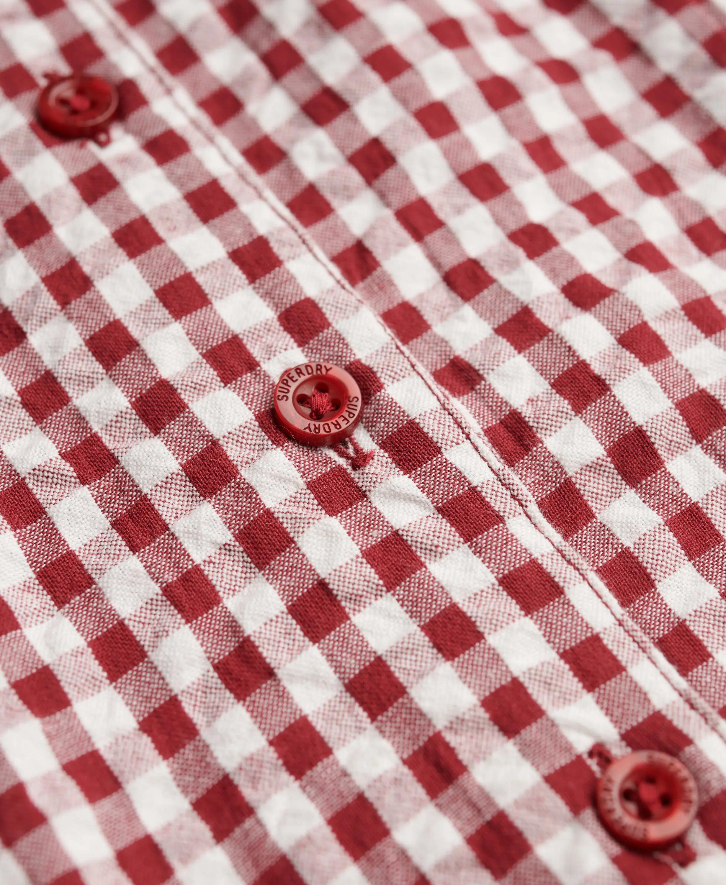 superdry Macacão Gingham Cami em algodão biológico com renda 7/7