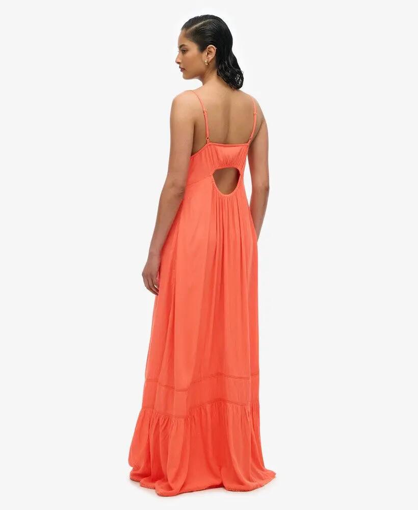 superdry Sukienka Cami Maxi z koronką 3/5