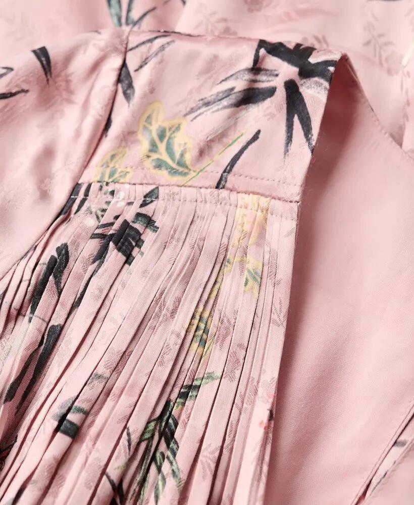 superdry Jacquard mini-jurk met uitlopende mouwen 6/7