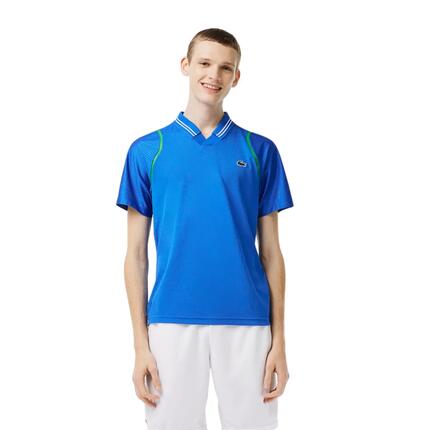 Polo Lacoste Homme, Sportif, Tennis, Bleu