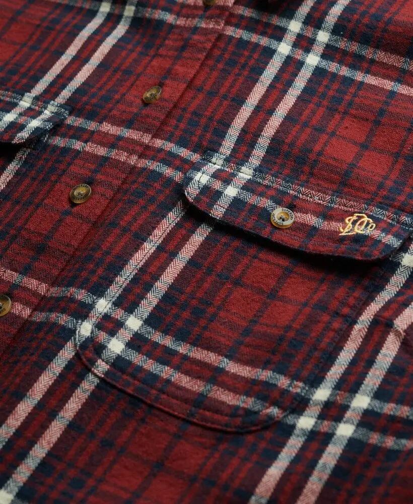superdry Chemise Lumberjack Check en flanelle – coupe relaxed, coton bio 6/6