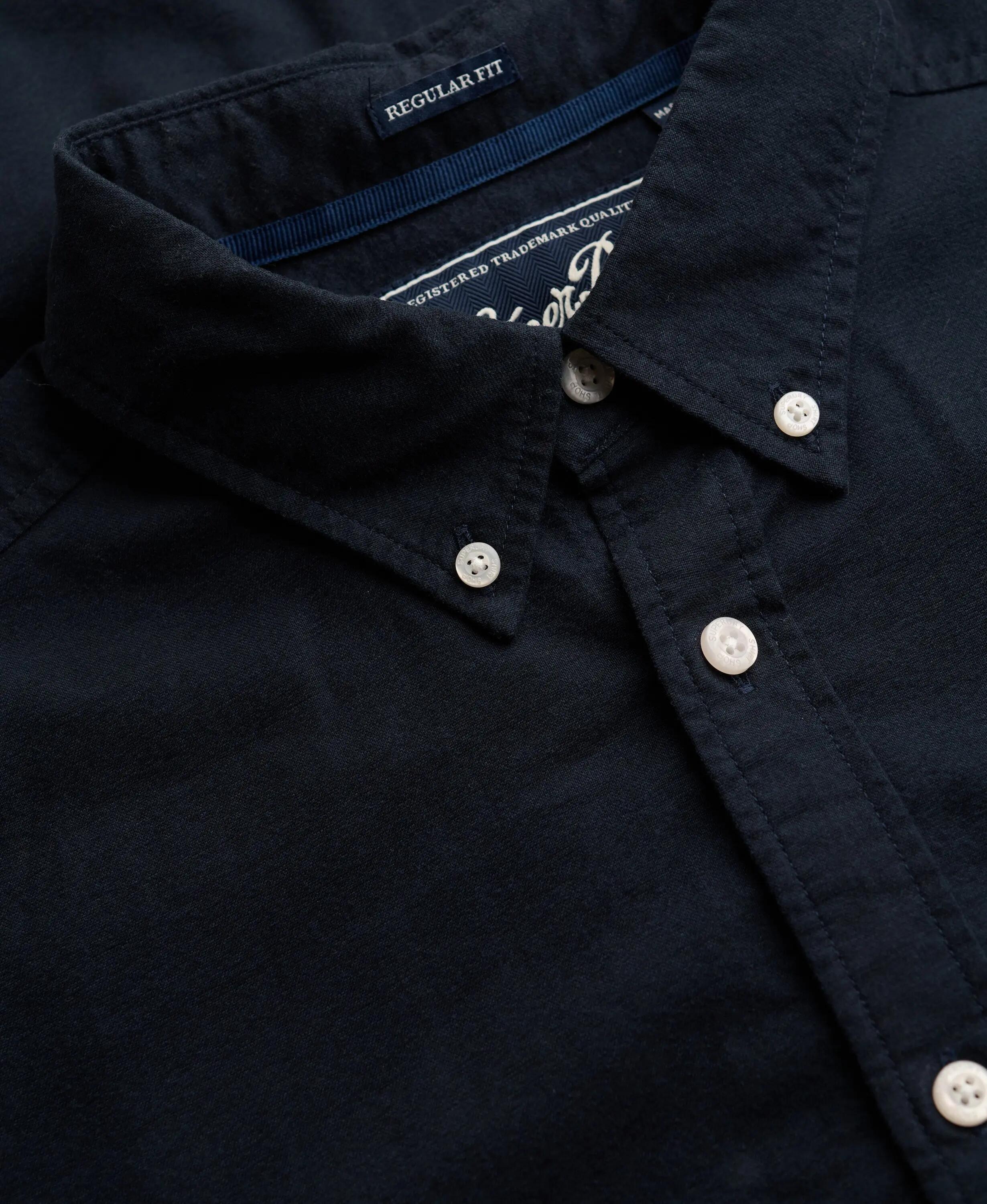 superdry Klasyczna koszula Oxford z długim rękawem z bawełny organicznej 6/6
