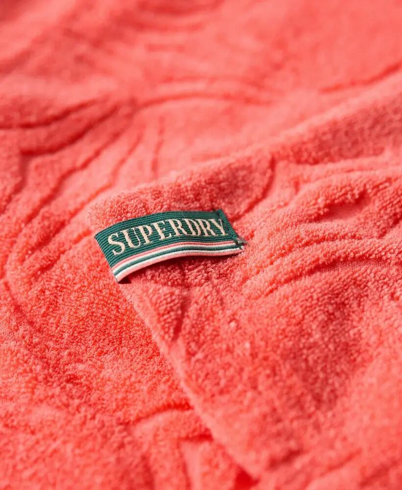 superdry Country Club Towelling Shirt in cotone-poliestere Pastelline Coral 6/7