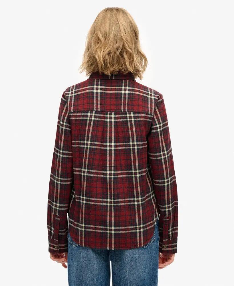 superdry Chemise Lumberjack Check en flanelle – coupe relaxed, coton bio 5/6