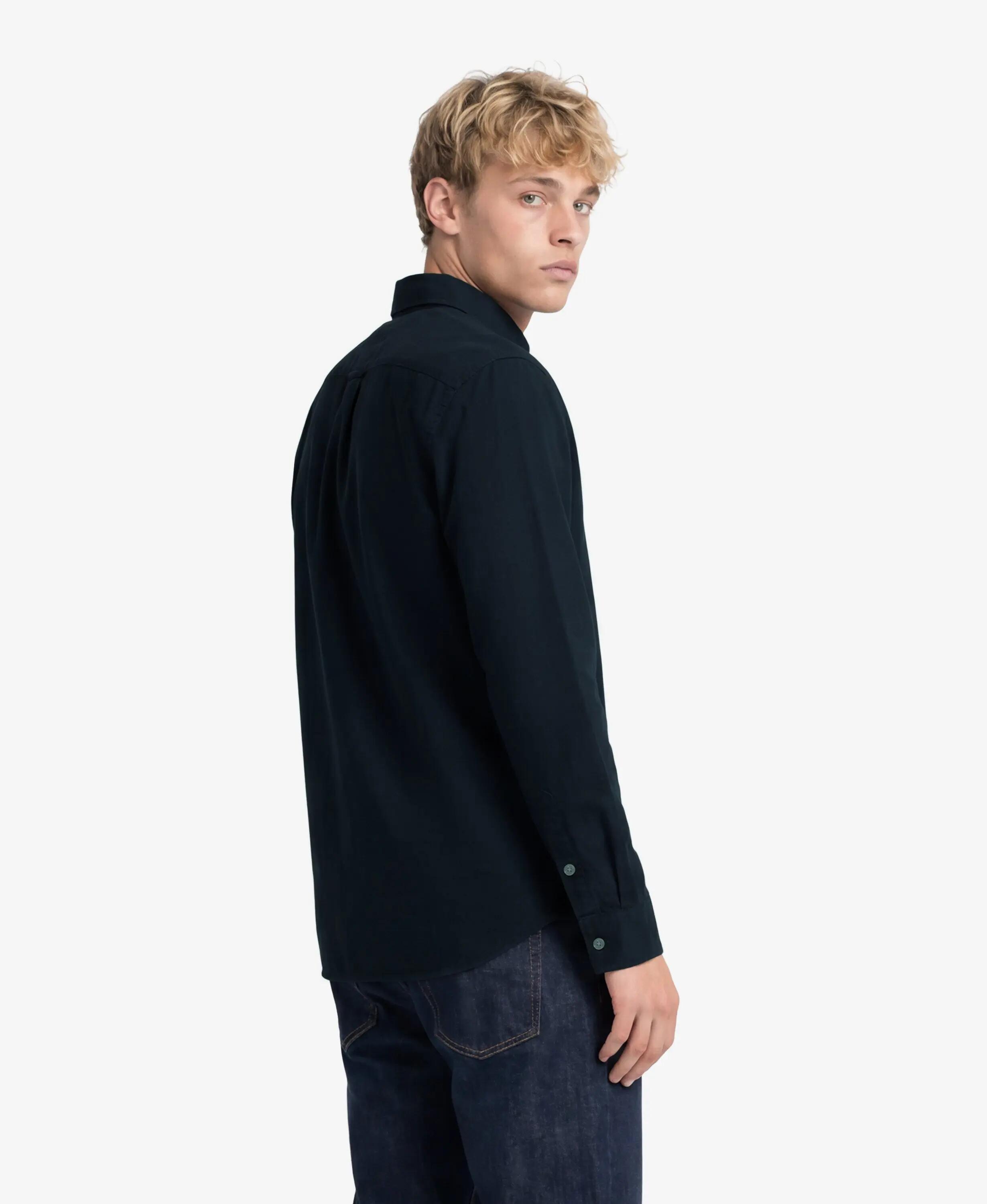 superdry Klasyczna koszula Oxford z długim rękawem z bawełny organicznej 5/6