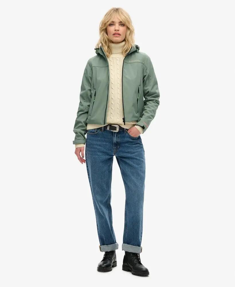 superdry Kurtka Soft Shell Trekker z kapturem – krótki, techniczny krój 2/7