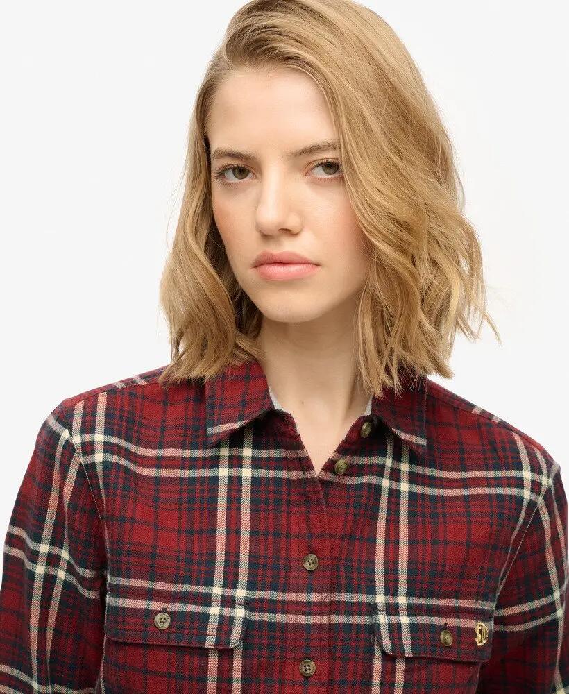 superdry Chemise Lumberjack Check en flanelle – coupe relaxed, coton bio 4/6