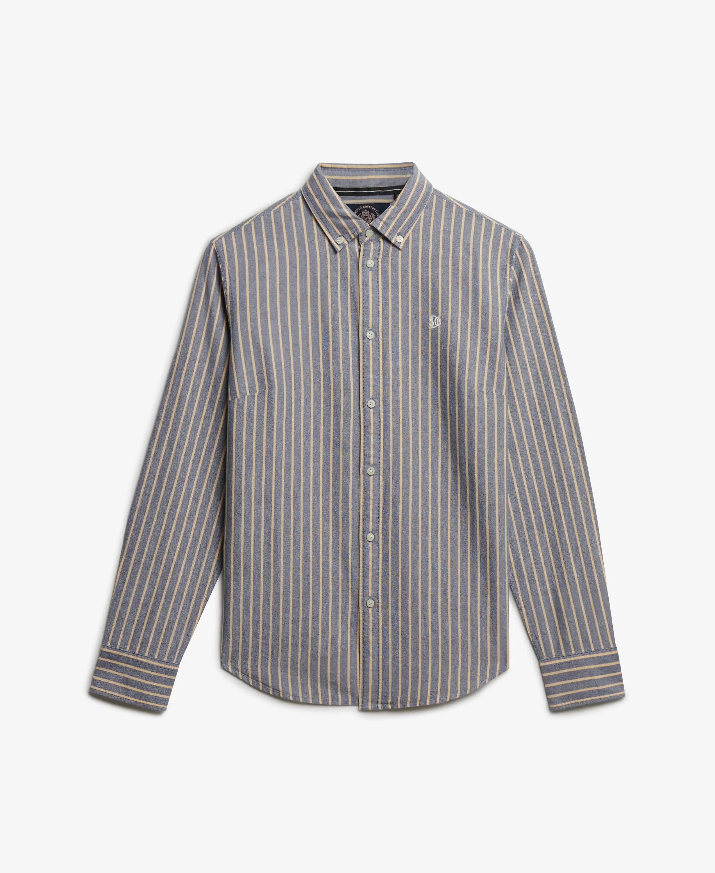 superdry Dopasowana koszula Oxford z długim rękawem 7/7
